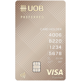 บัตรเครดิตช้อปออนไลน์ UOB Preferred